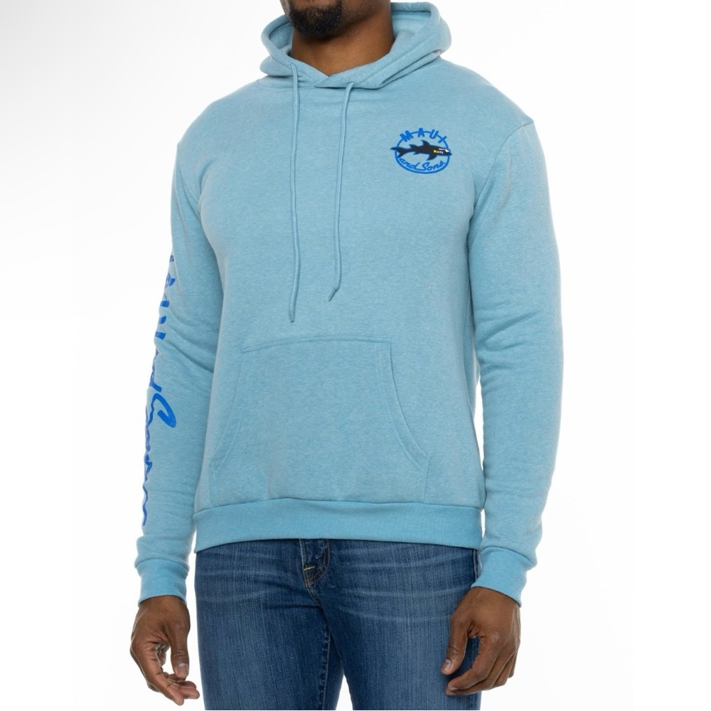 NWT Blue Maui & Sons Hoodie